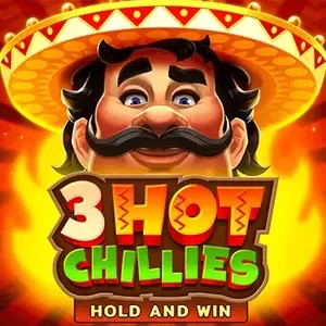 3 Hot Chillies slot at RubyChips